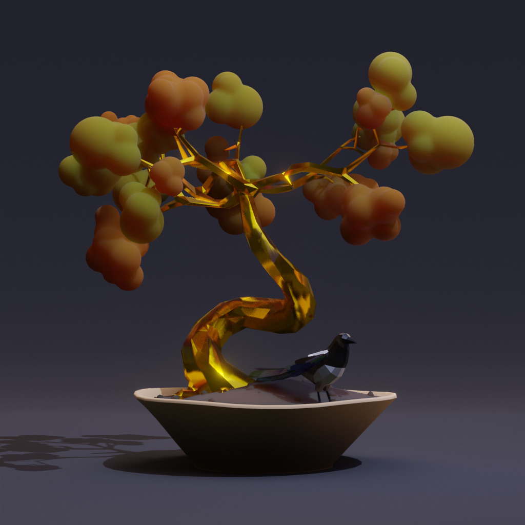 ZENFT Garden Society - Bonsai - Bonsai #56 - NFT # 56