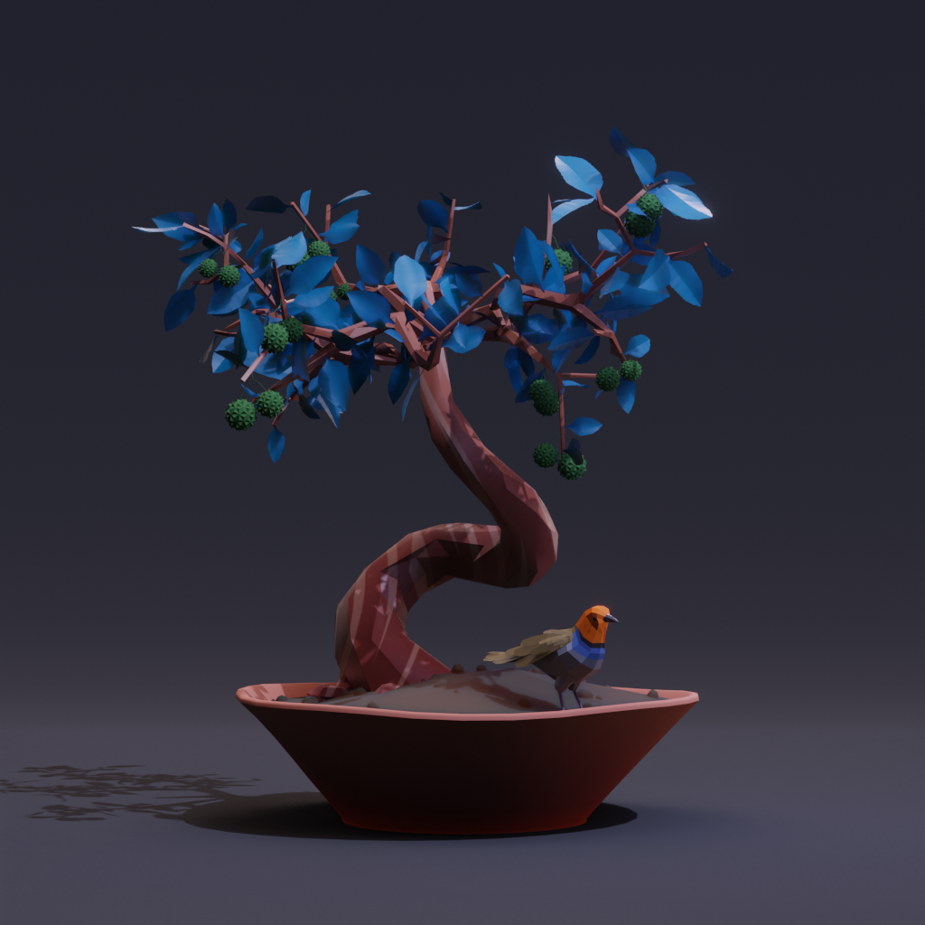 ZENFT Garden Society - Bonsai - Bonsai #8632 - NFT # 8632