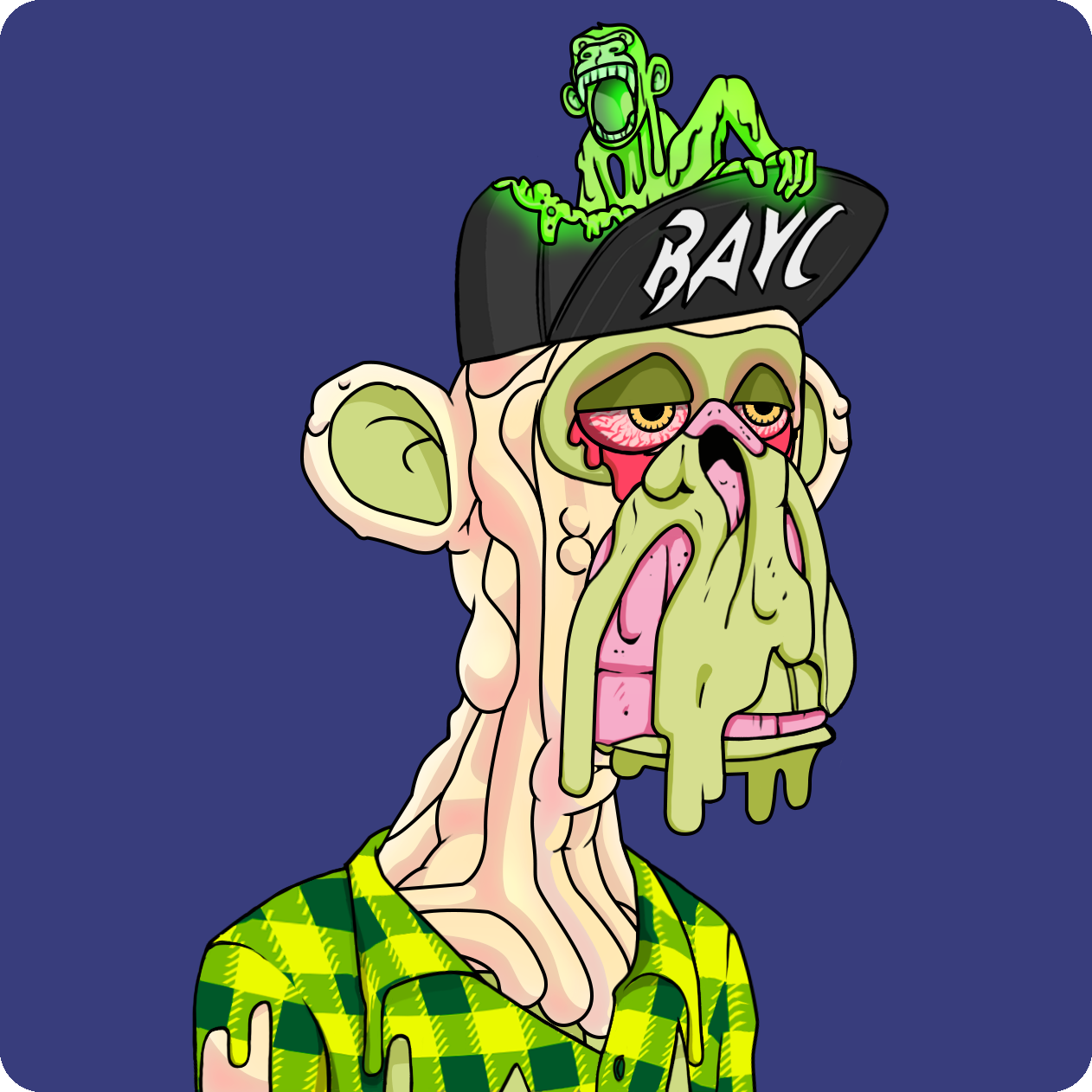 Yuga Labs - Mutant Ape Yacht Club - NFT # 8496