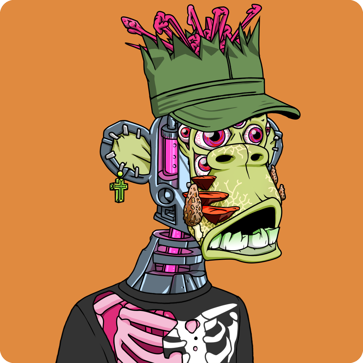 Yuga Labs - Mutant Ape Yacht Club - NFT # 6161