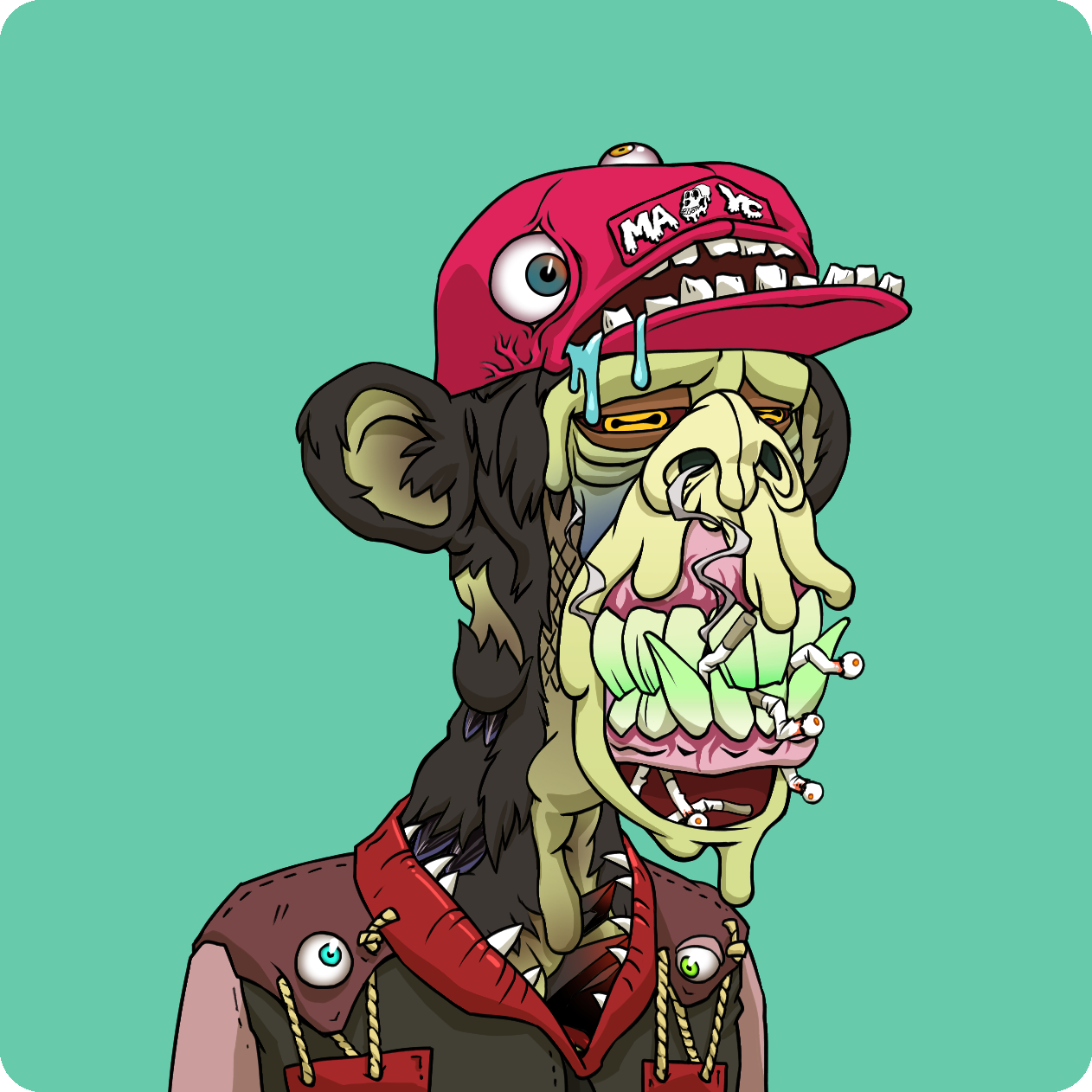 Yuga Labs - Mutant Ape Yacht Club - NFT # 1108