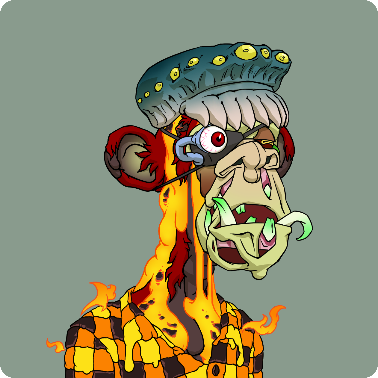 Yuga Labs - Mutant Ape Yacht Club - NFT # 4948