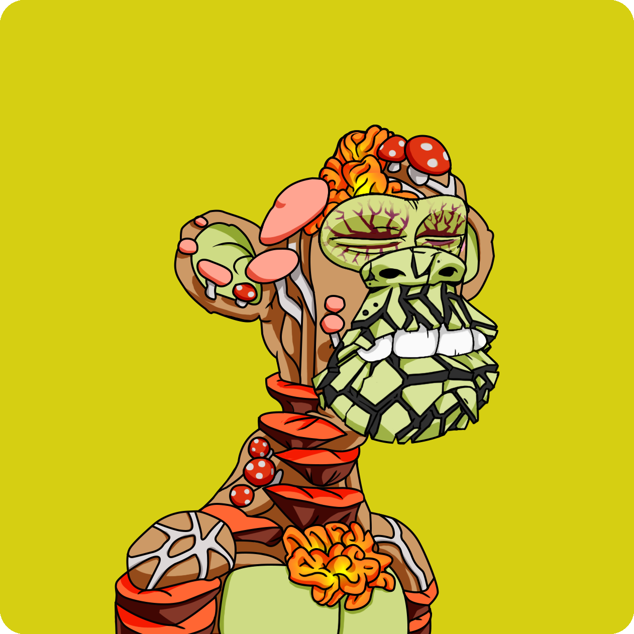 Yuga Labs - Mutant Ape Yacht Club - NFT # 1062