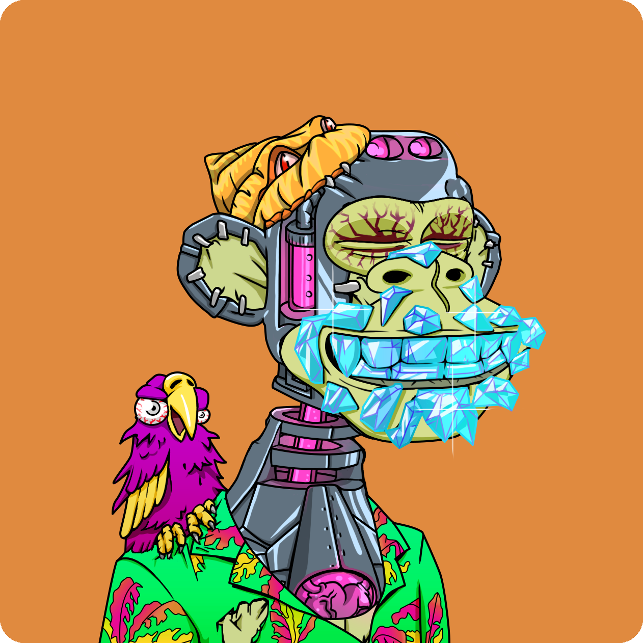 Yuga Labs - Mutant Ape Yacht Club - NFT # 27070