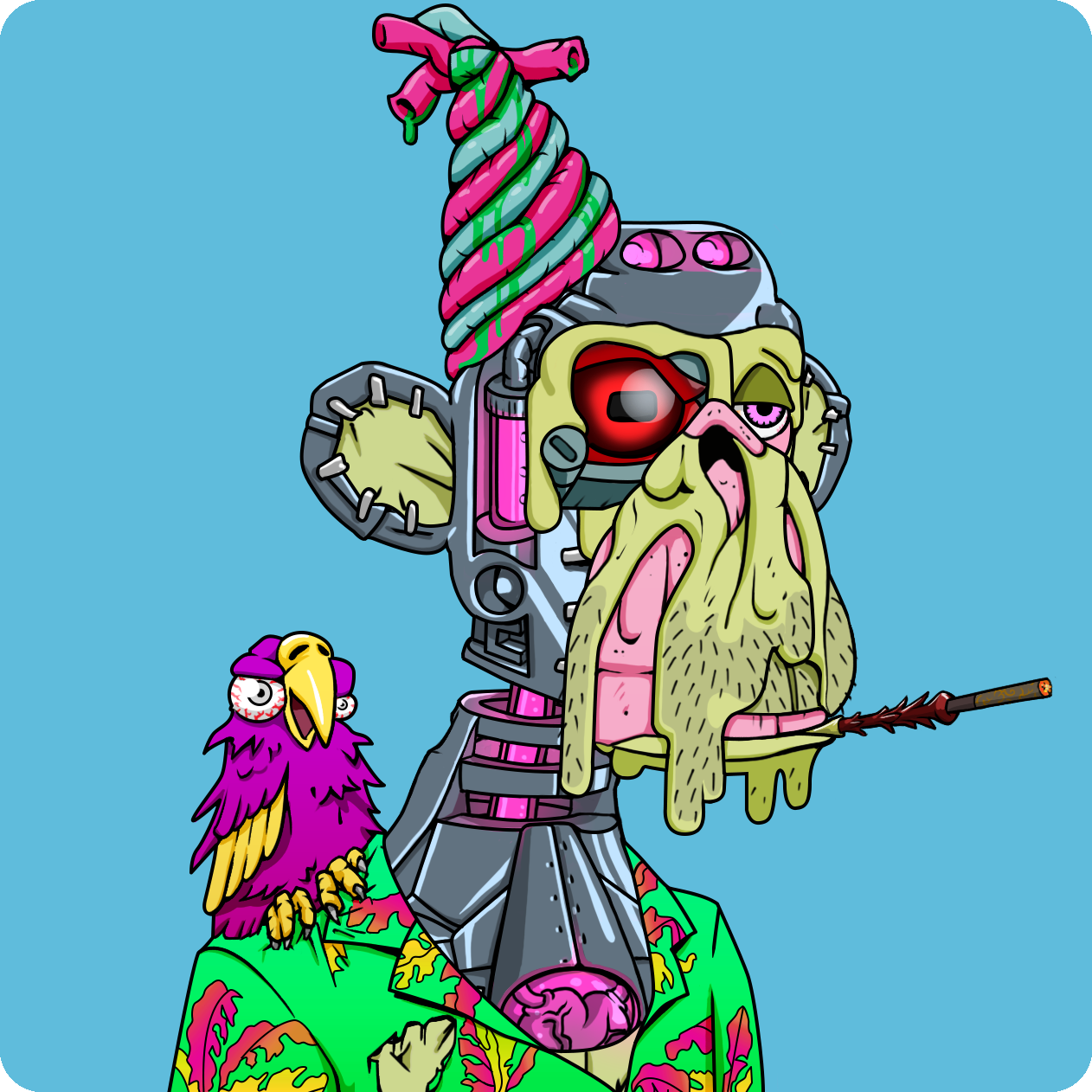 Yuga Labs - Mutant Ape Yacht Club - NFT # 25152