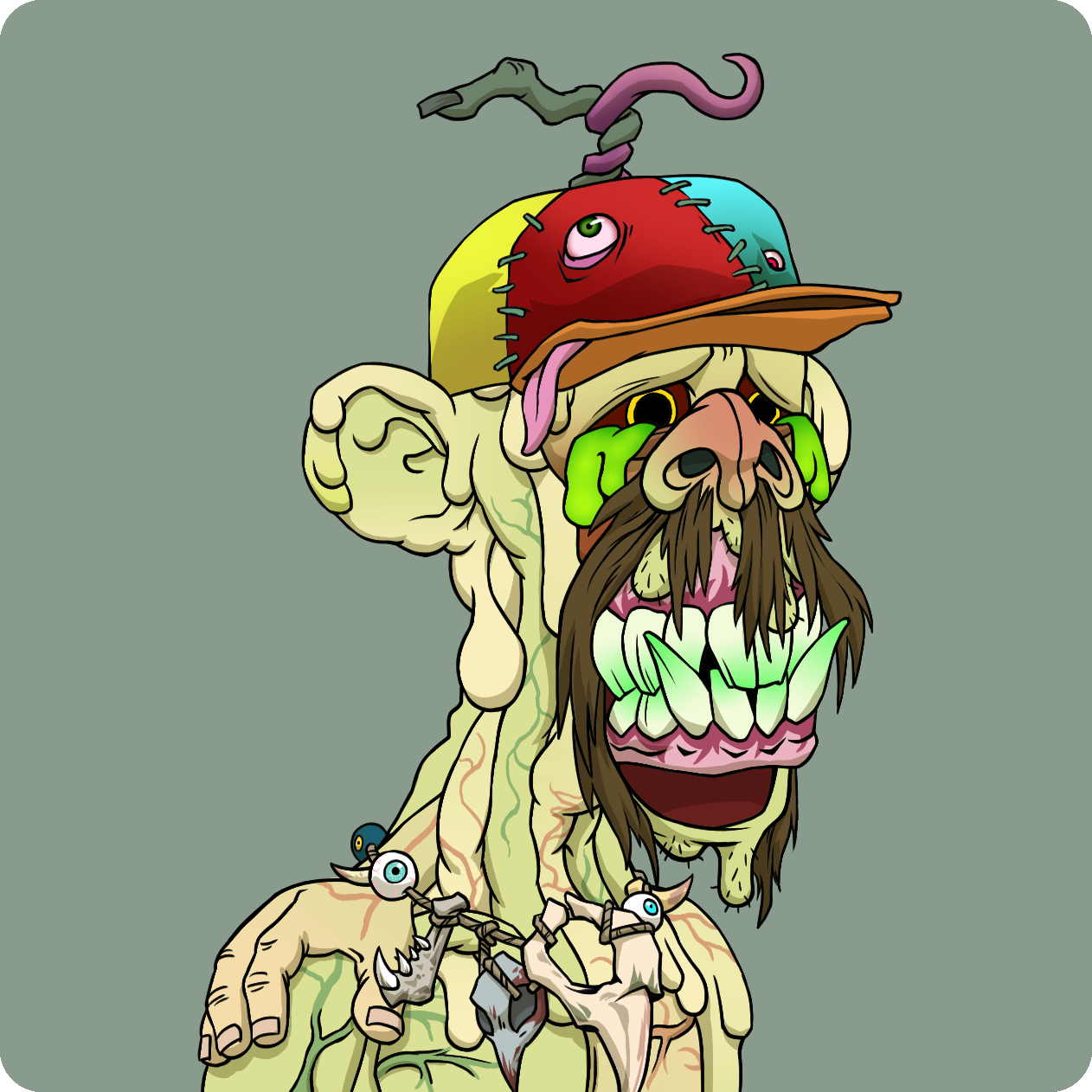 Yuga Labs - Mutant Ape Yacht Club - NFT # 582