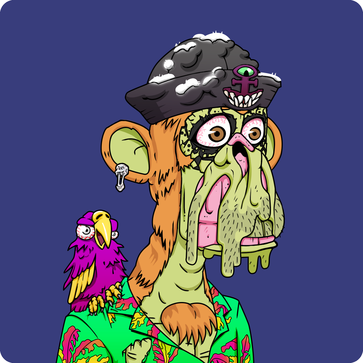 Yuga Labs - Mutant Ape Yacht Club - NFT # 3573