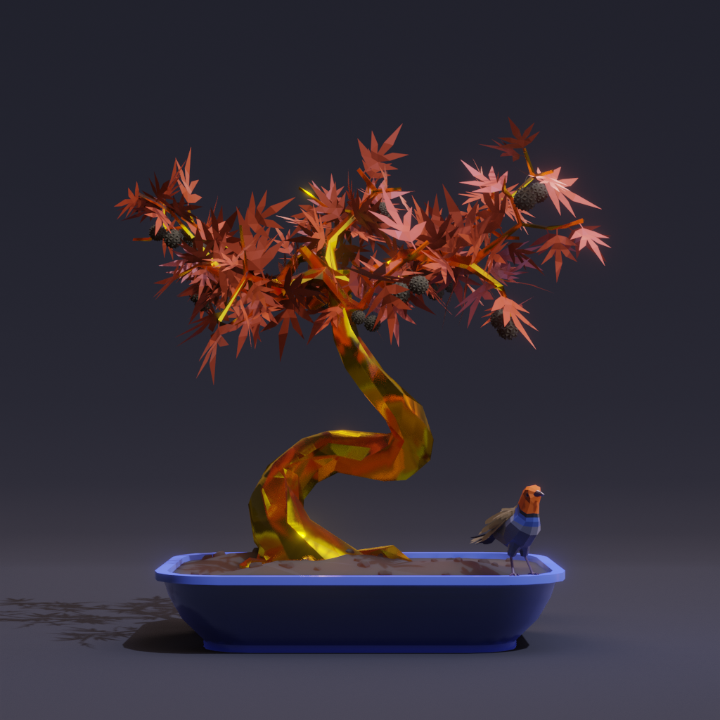 ZENFT Garden Society - Bonsai - Bonsai #8812 - NFT # 8812