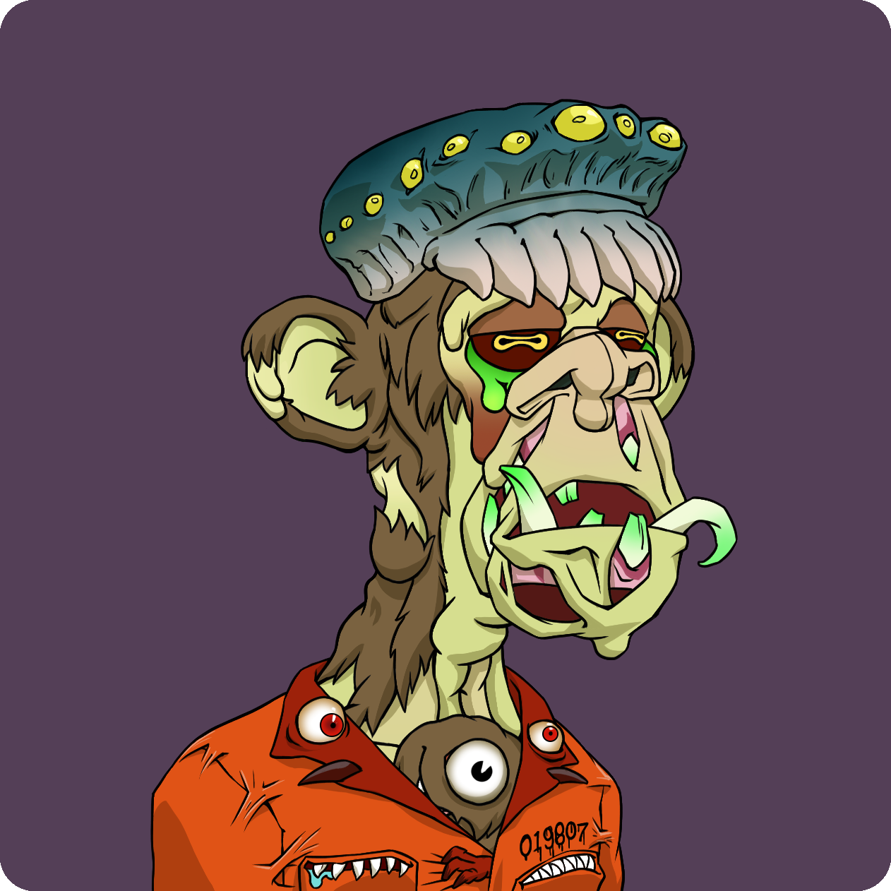 Yuga Labs - Mutant Ape Yacht Club - NFT # 1405