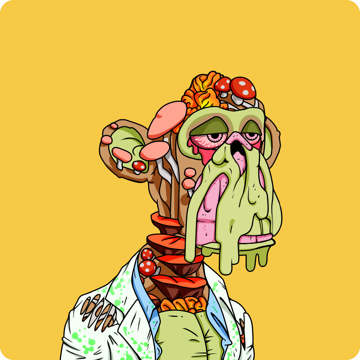 Yuga Labs - Mutant Ape Yacht Club - NFT # 9735