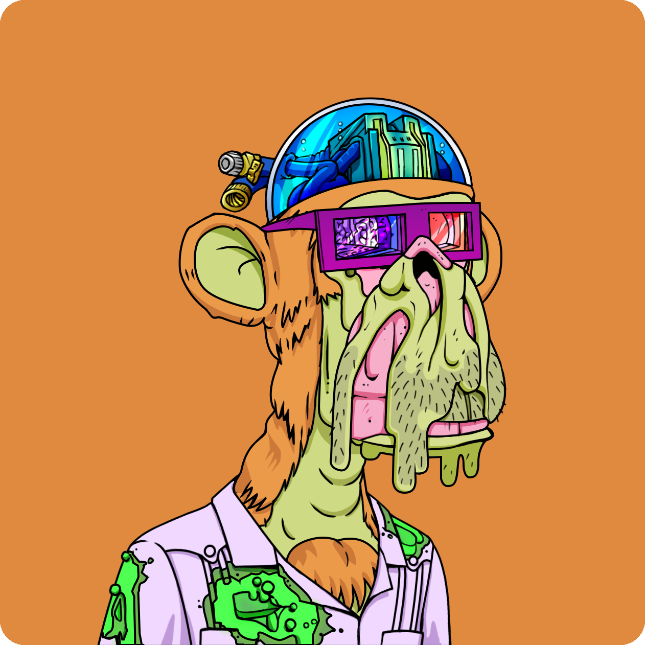 Yuga Labs - Mutant Ape Yacht Club - NFT # 9268