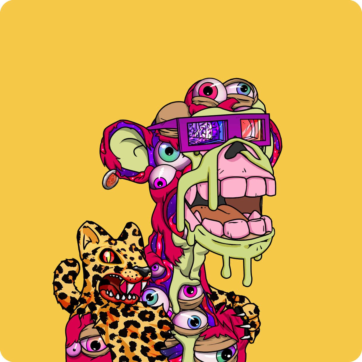 Yuga Labs - Mutant Ape Yacht Club - NFT # 9516