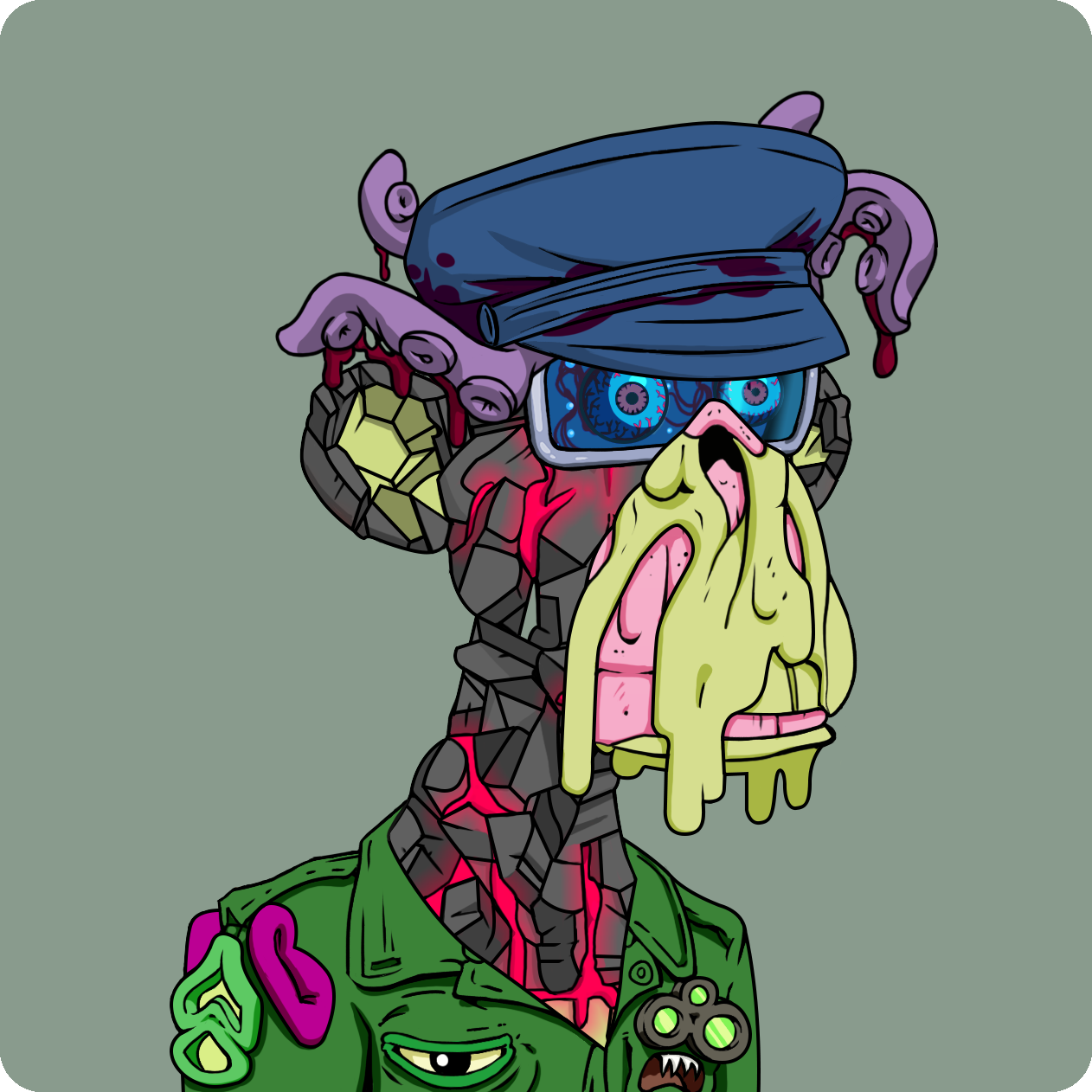 Yuga Labs - Mutant Ape Yacht Club - NFT # 13660