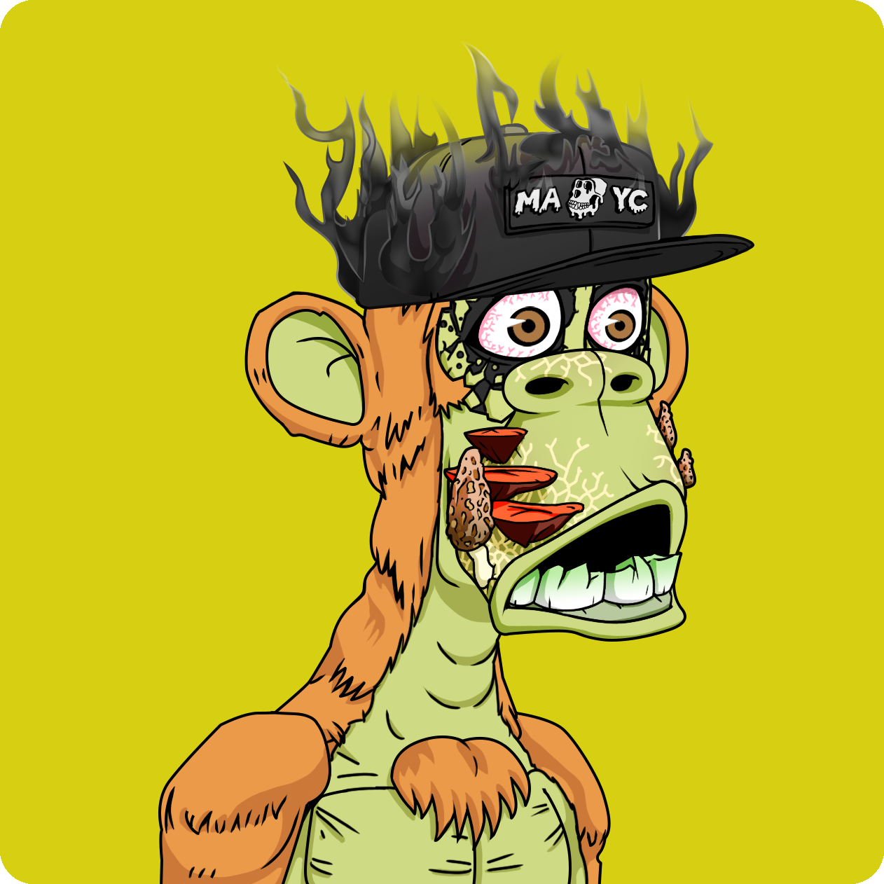 Yuga Labs - Mutant Ape Yacht Club - NFT # 13418