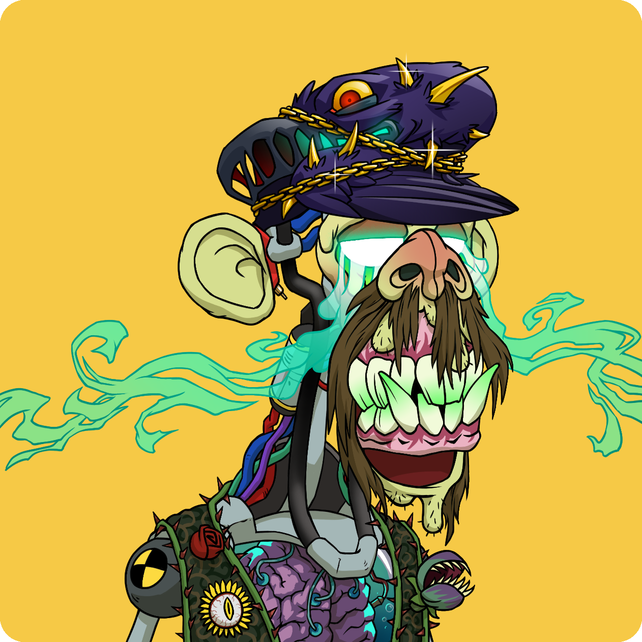 Yuga Labs - Mutant Ape Yacht Club - NFT # 2605