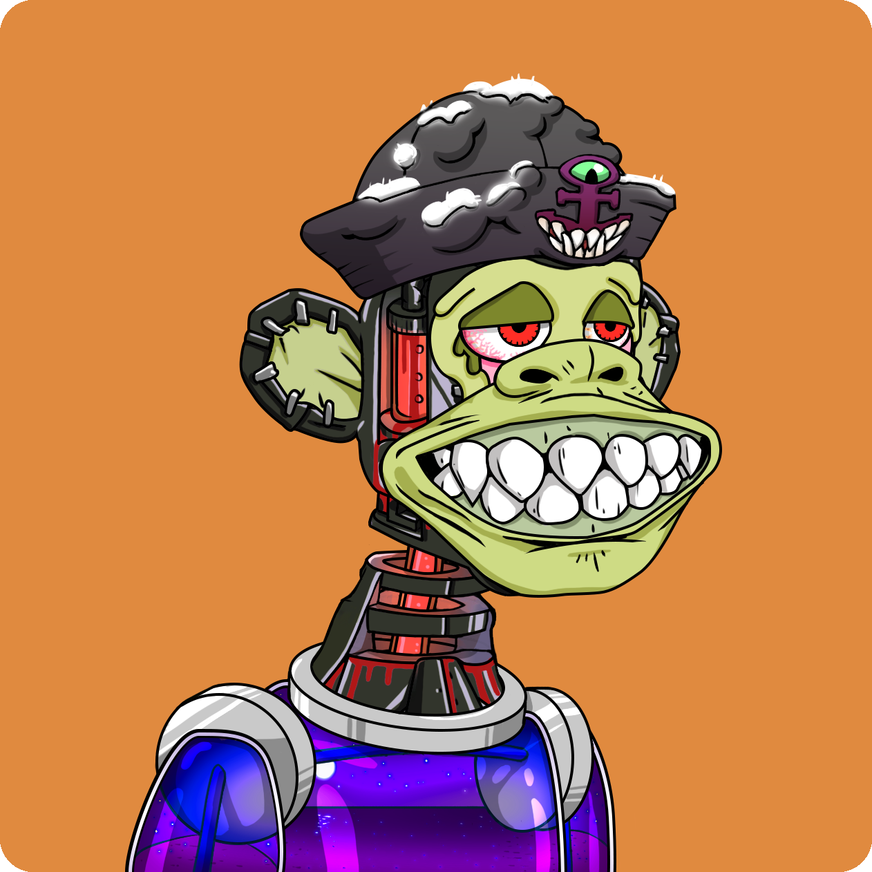 Yuga Labs - Mutant Ape Yacht Club - NFT # 4996