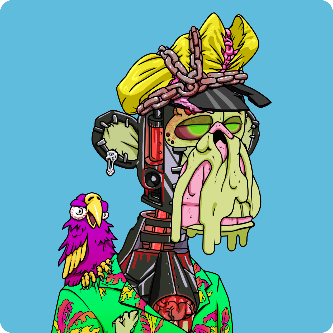 Yuga Labs - Mutant Ape Yacht Club - NFT # 8439