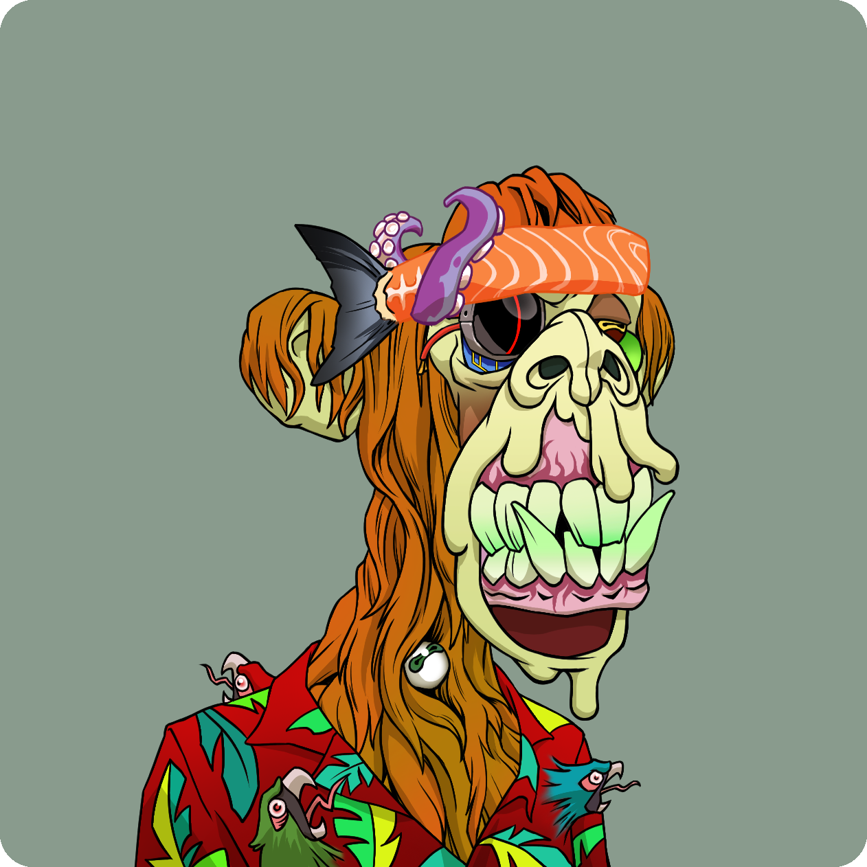 Yuga Labs - Mutant Ape Yacht Club - NFT # 24669