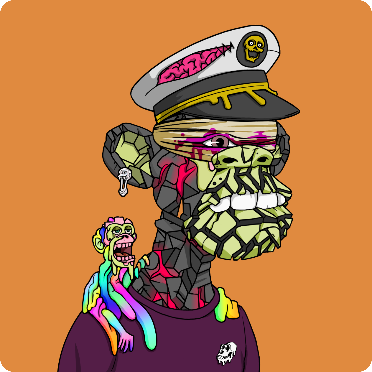 Yuga Labs - Mutant Ape Yacht Club - NFT # 1734