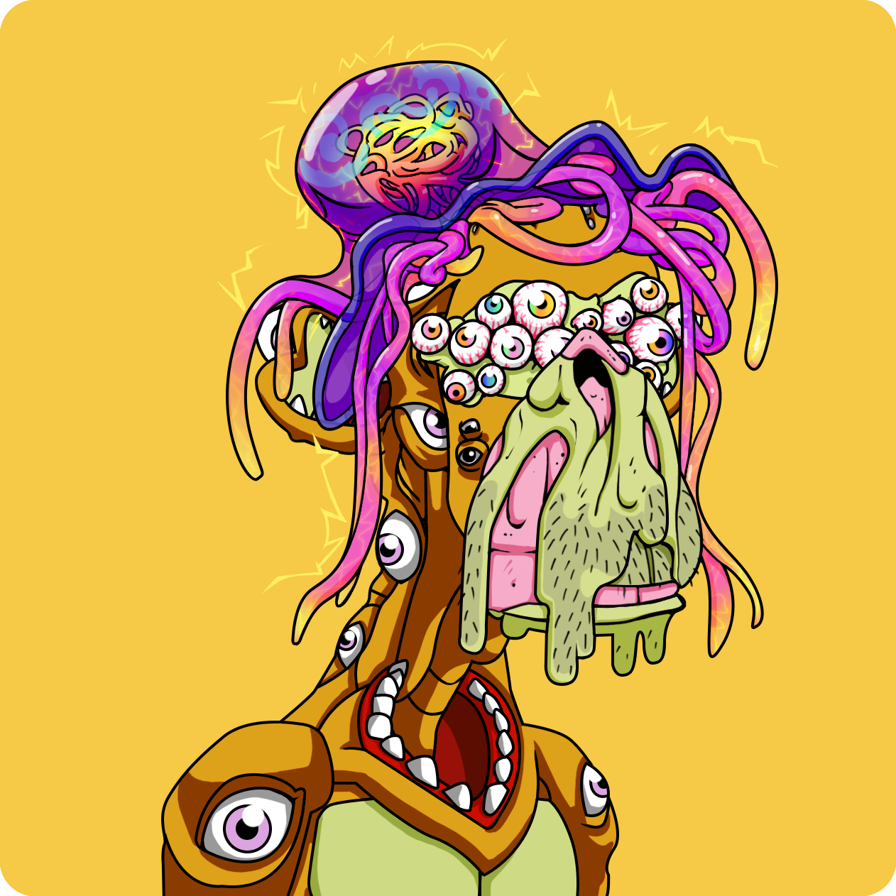 Yuga Labs - Mutant Ape Yacht Club - NFT # 18198