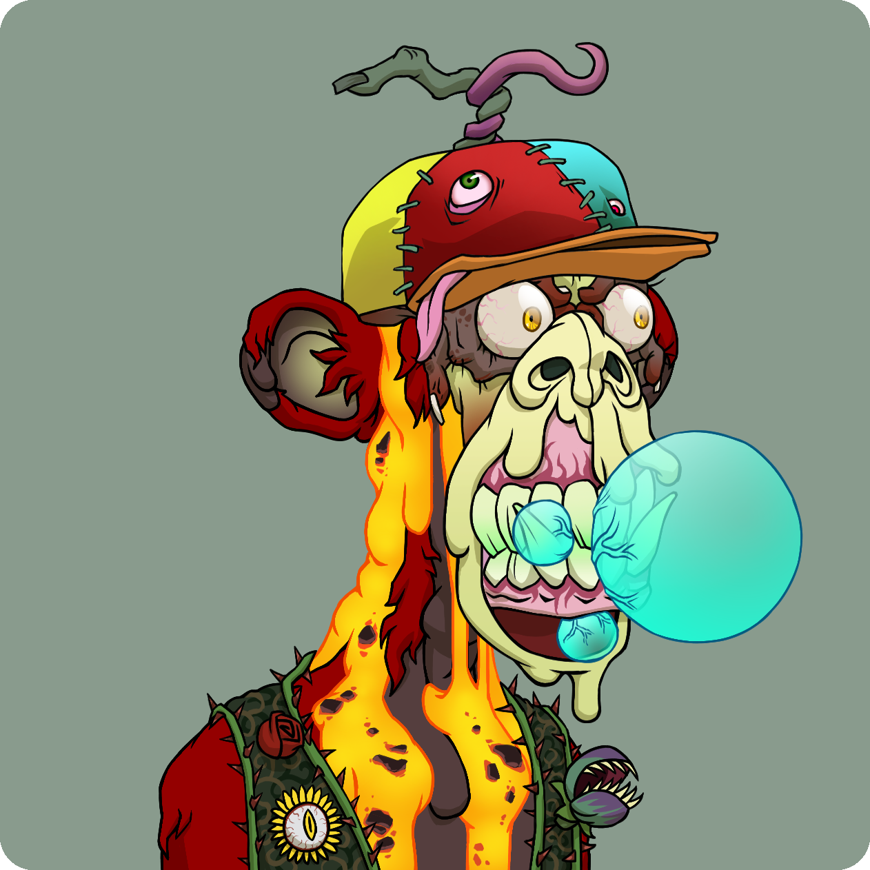 Yuga Labs - Mutant Ape Yacht Club - NFT # 3528