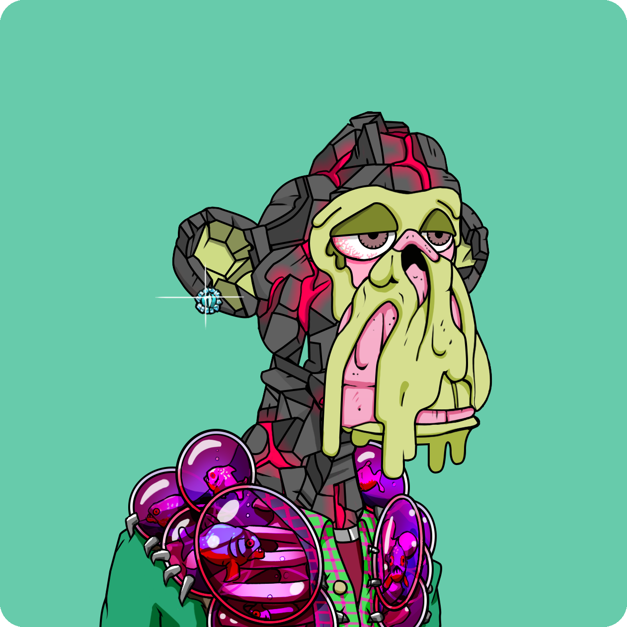 Yuga Labs - Mutant Ape Yacht Club - NFT # 1585