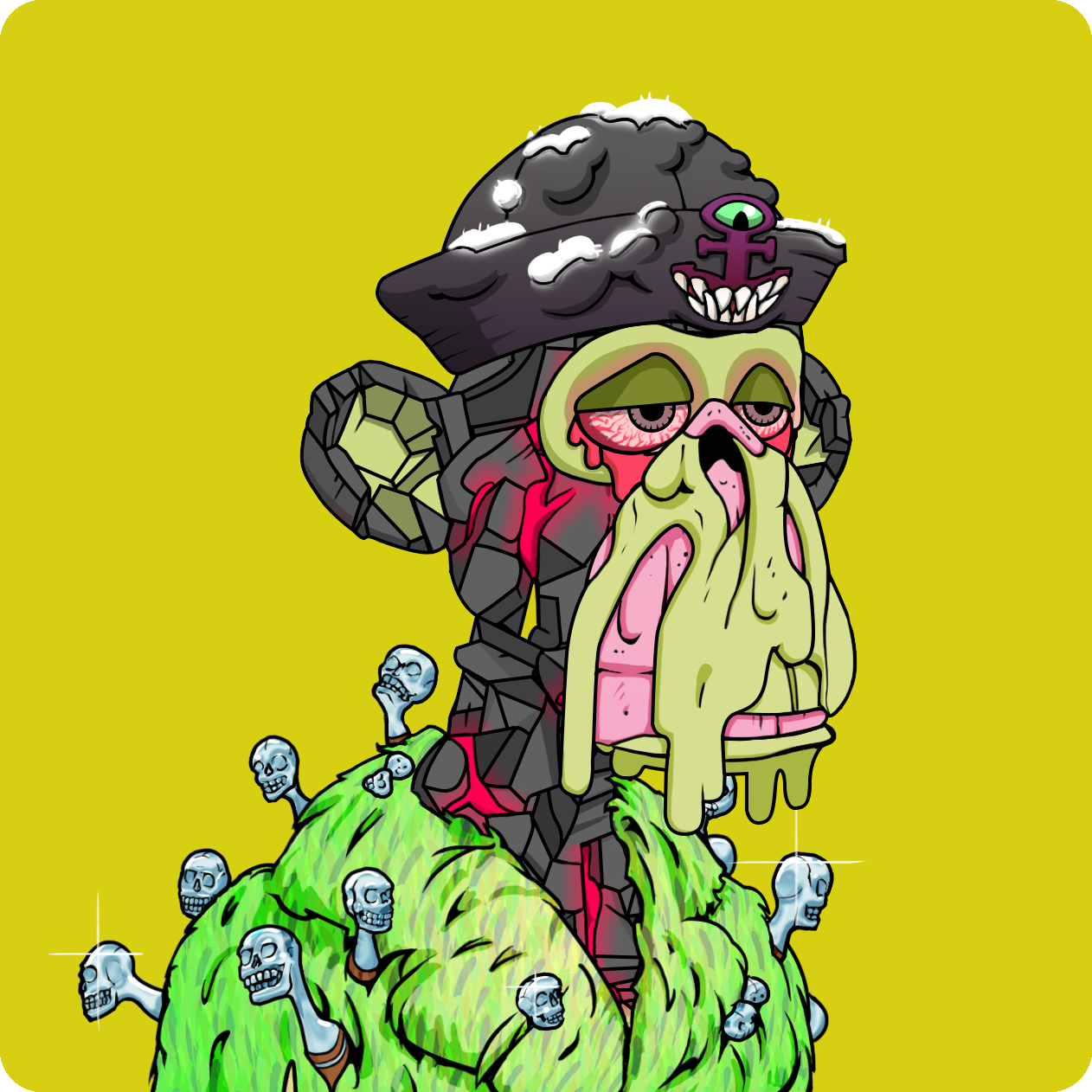 Yuga Labs - Mutant Ape Yacht Club - NFT # 15262