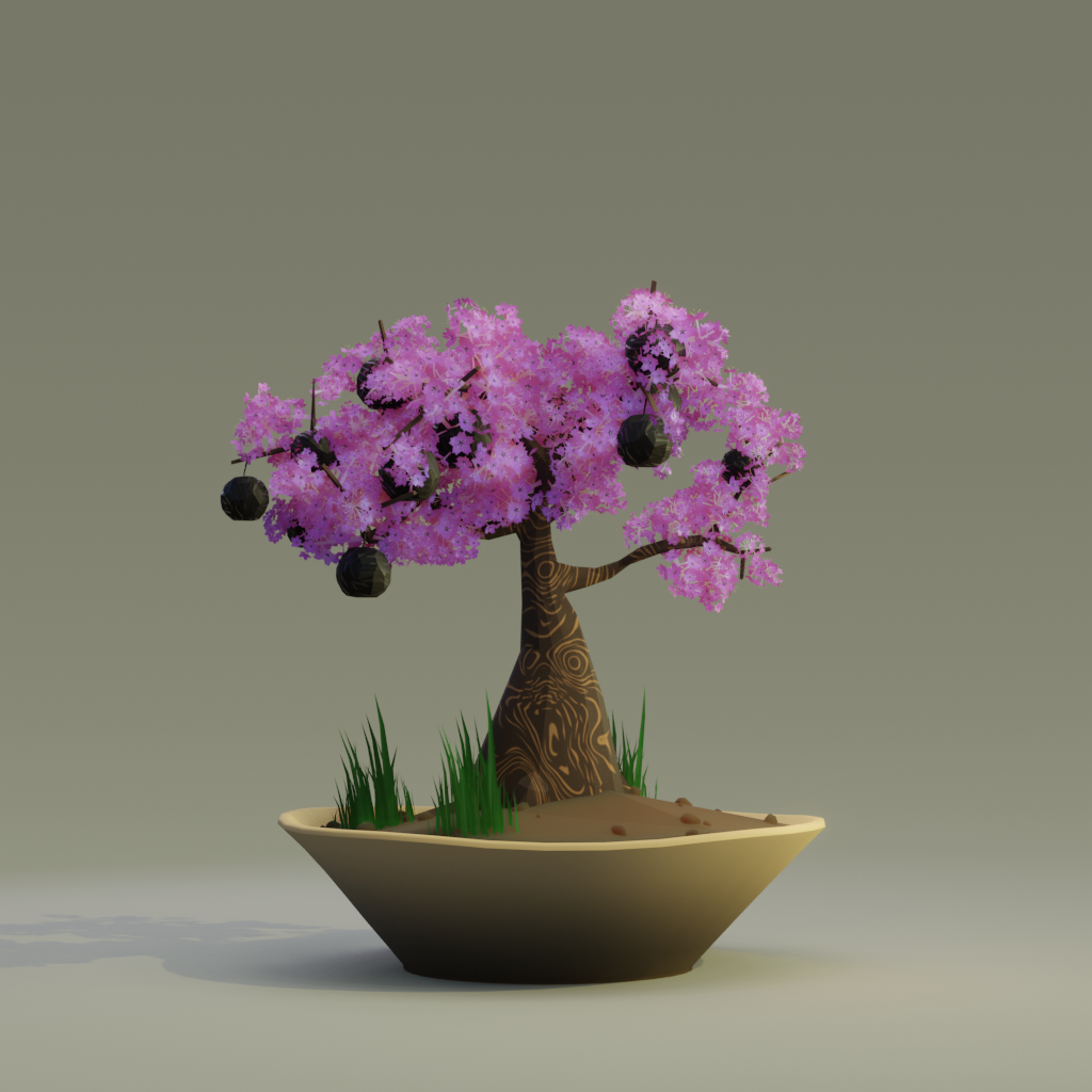 ZENFT Garden Society - Bonsai - Bonsai #244 - NFT # 244