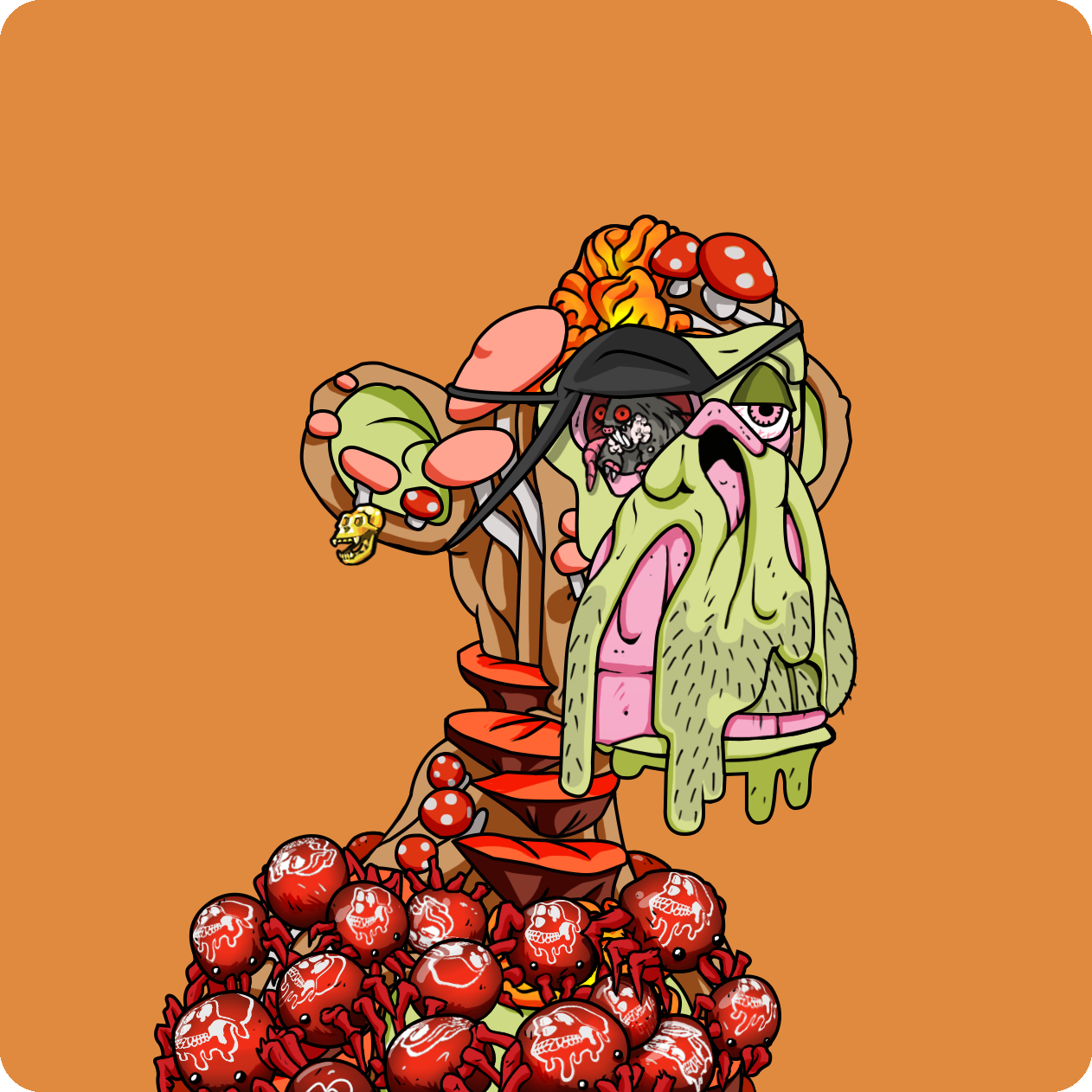 Yuga Labs - Mutant Ape Yacht Club - NFT # 6902