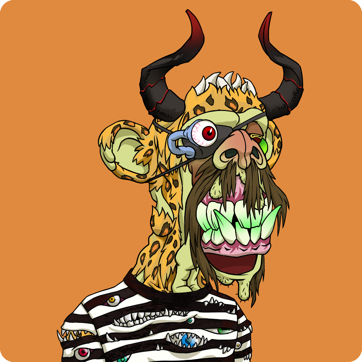 Yuga Labs - Mutant Ape Yacht Club - NFT # 13737