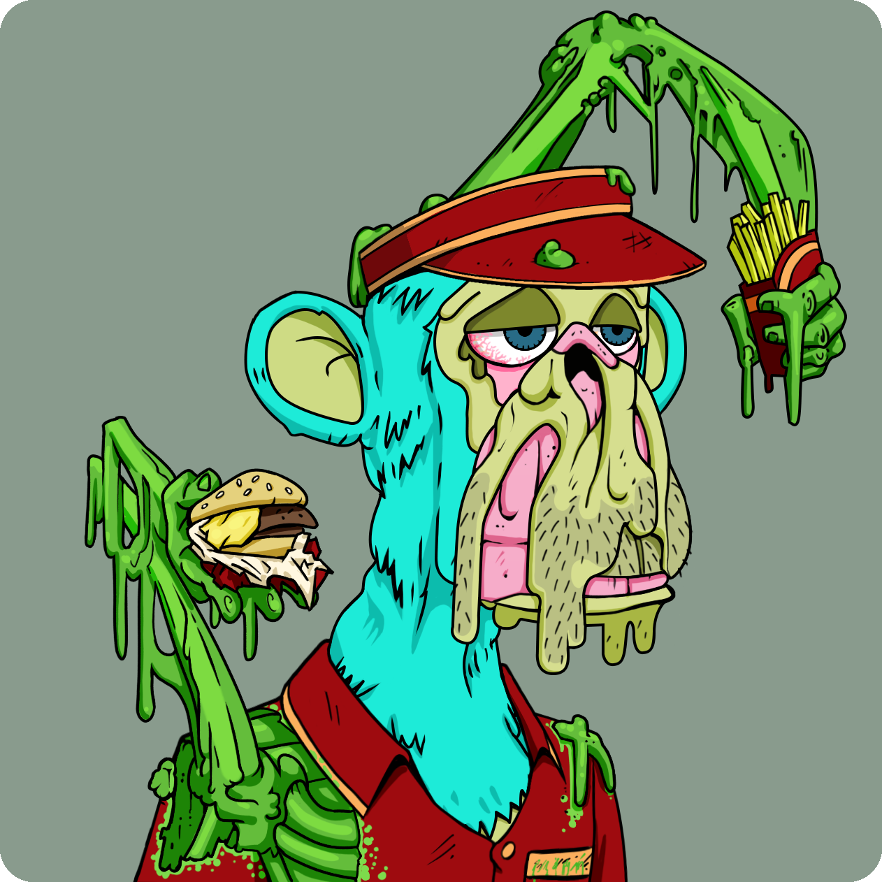 Yuga Labs - Mutant Ape Yacht Club - NFT # 834