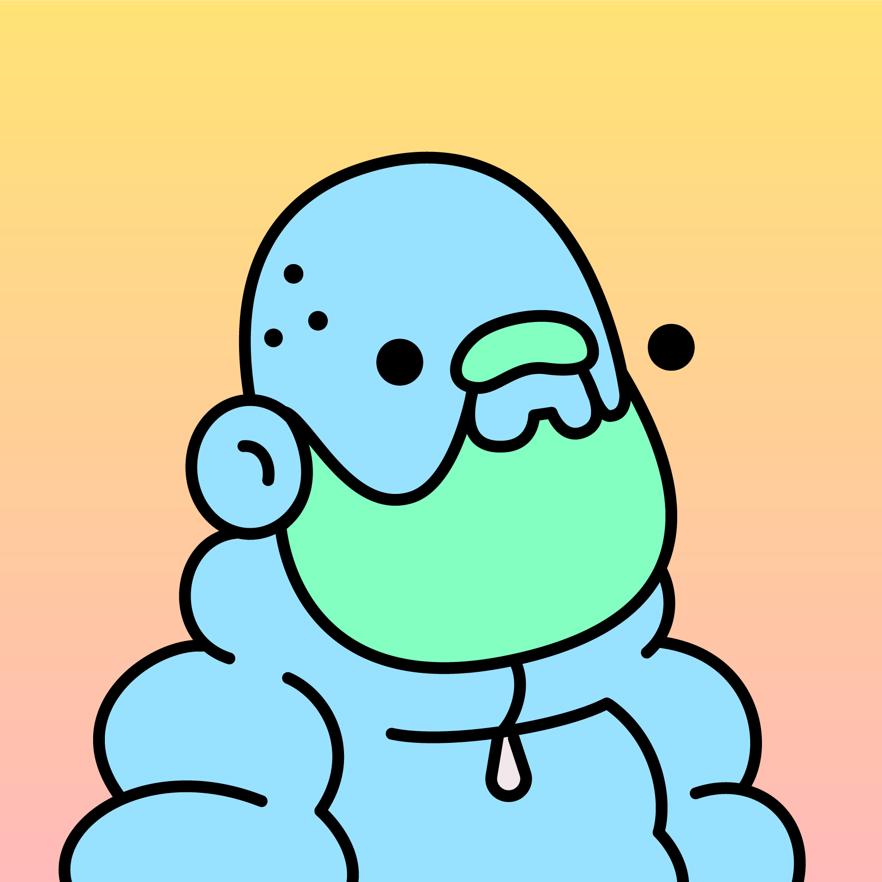 The Doodles Founders - Doodles - Doodle #7166 - NFT # 7166