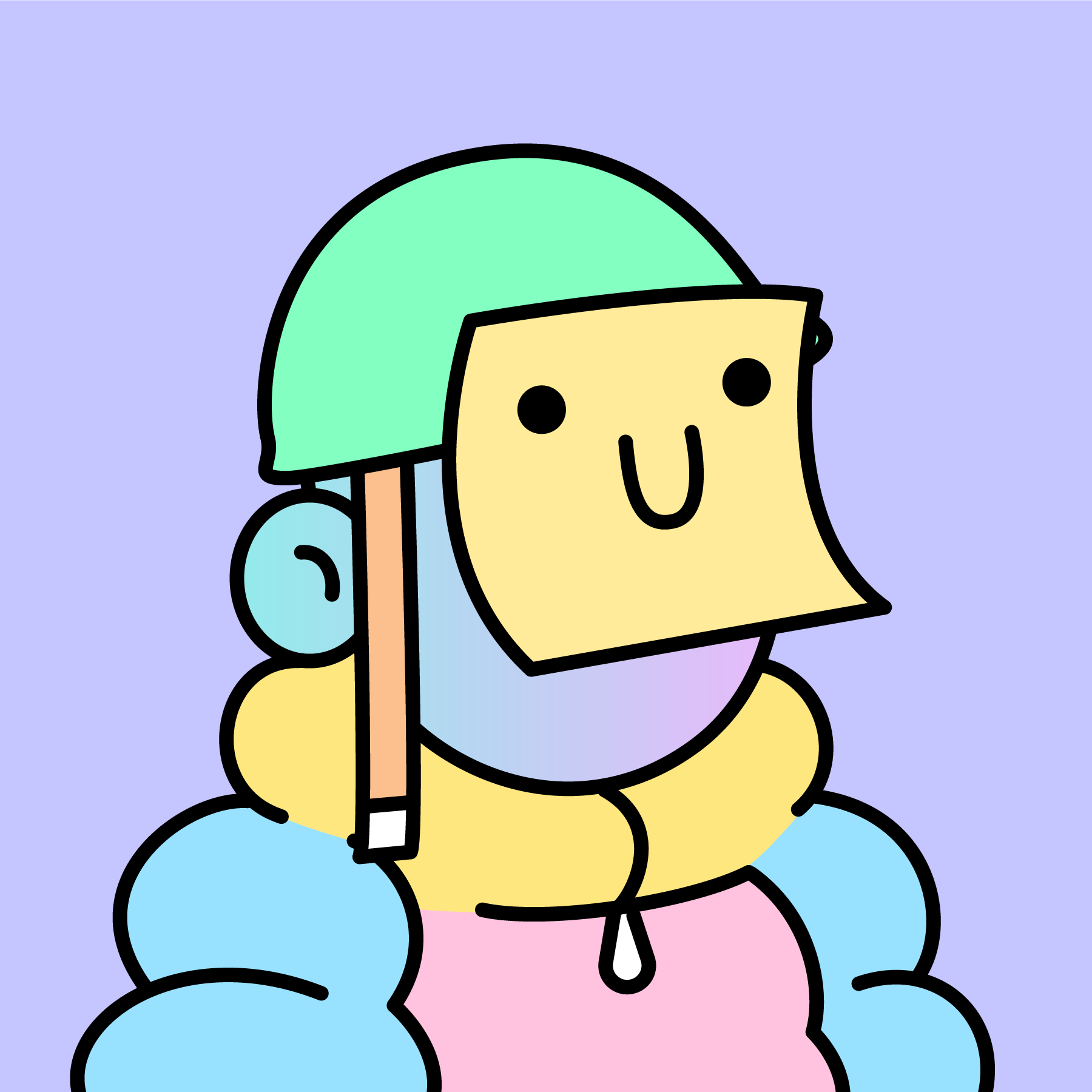 The Doodles Founders - Doodles - Doodle #7163 - NFT # 7163