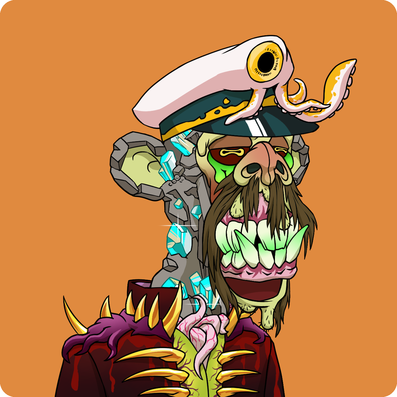 Yuga Labs - Mutant Ape Yacht Club - NFT # 14047