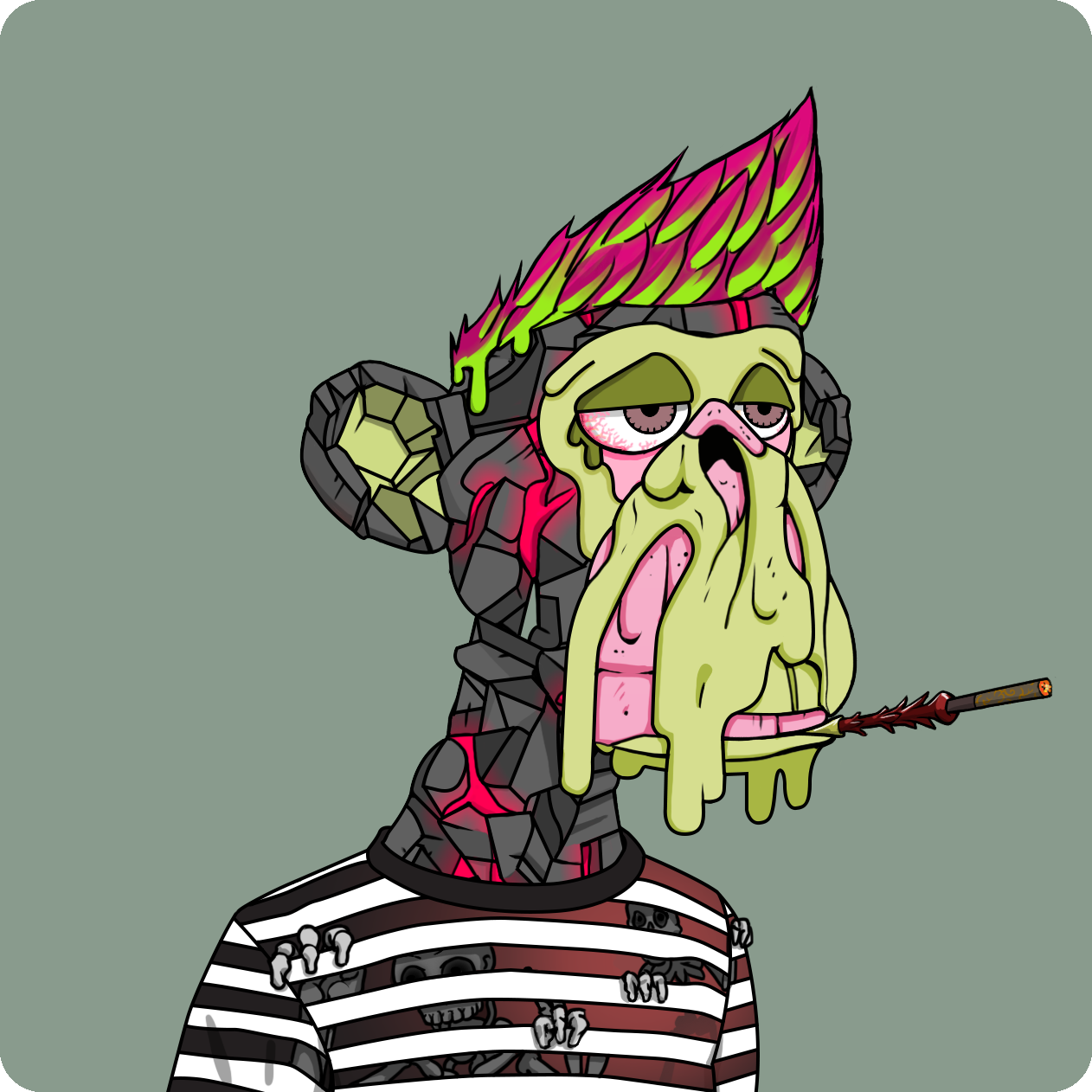 Yuga Labs - Mutant Ape Yacht Club - NFT # 9283