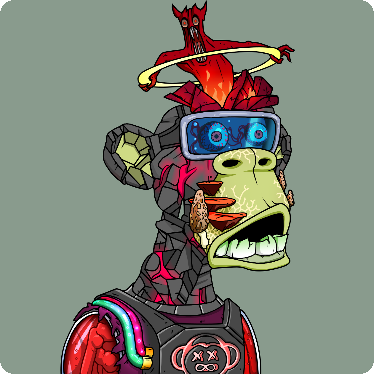 Yuga Labs - Mutant Ape Yacht Club - NFT # 22036