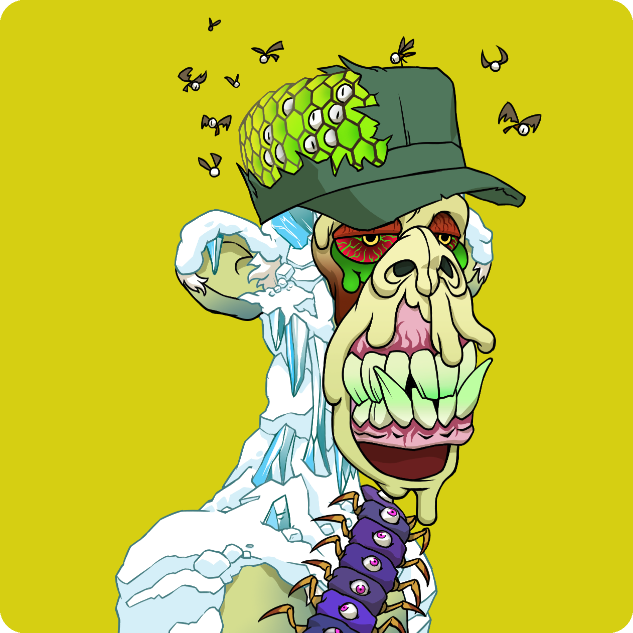 Yuga Labs - Mutant Ape Yacht Club - NFT # 8634