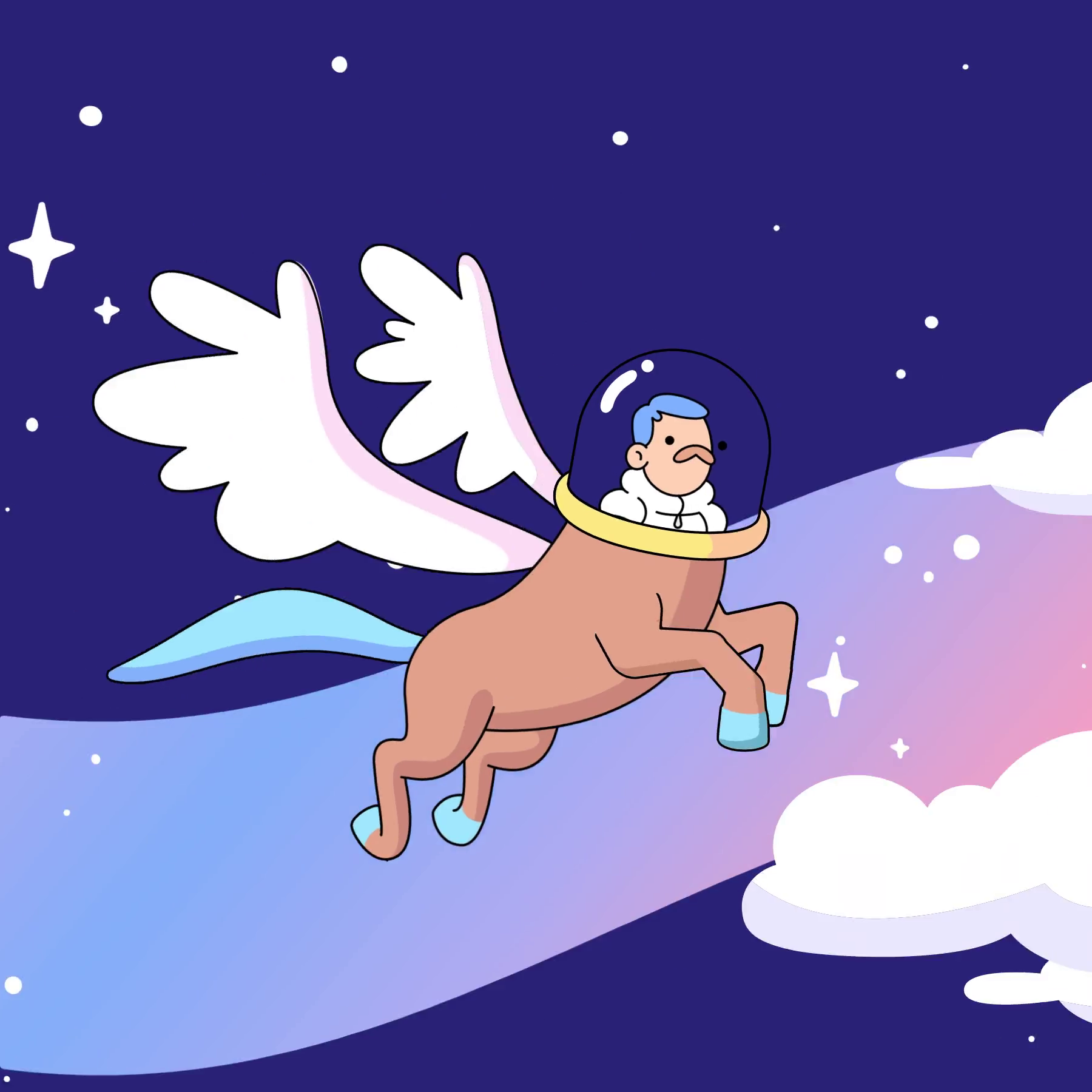 The Doodles Founders - Space Doodles - Space Doodle #9963 - NFT # 9963