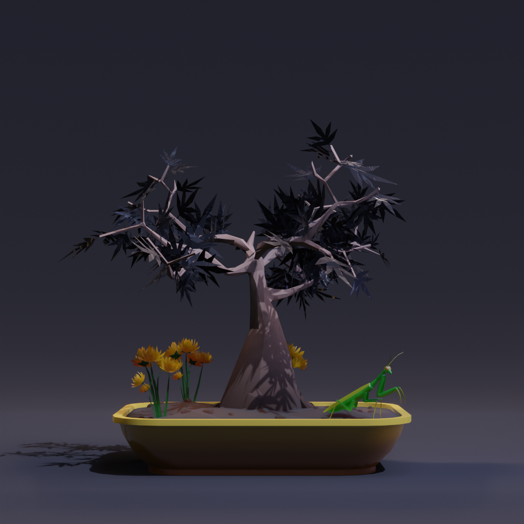 ZENFT Garden Society - Bonsai - Bonsai #8728 - NFT # 8728