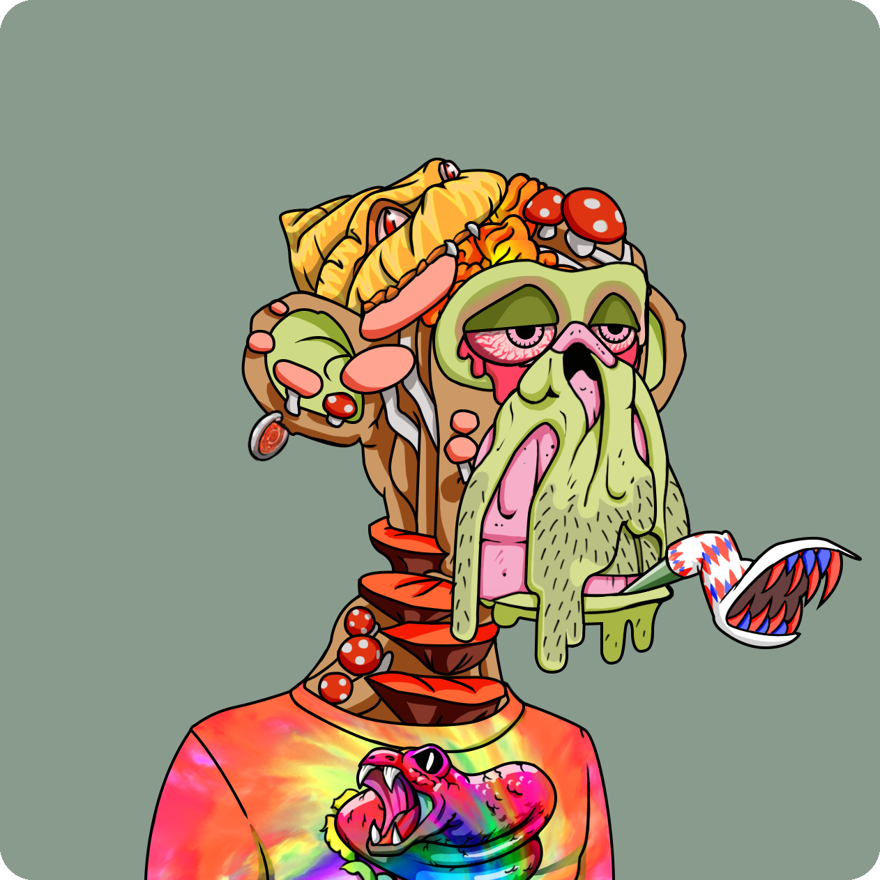 Yuga Labs - Mutant Ape Yacht Club - NFT # 1286