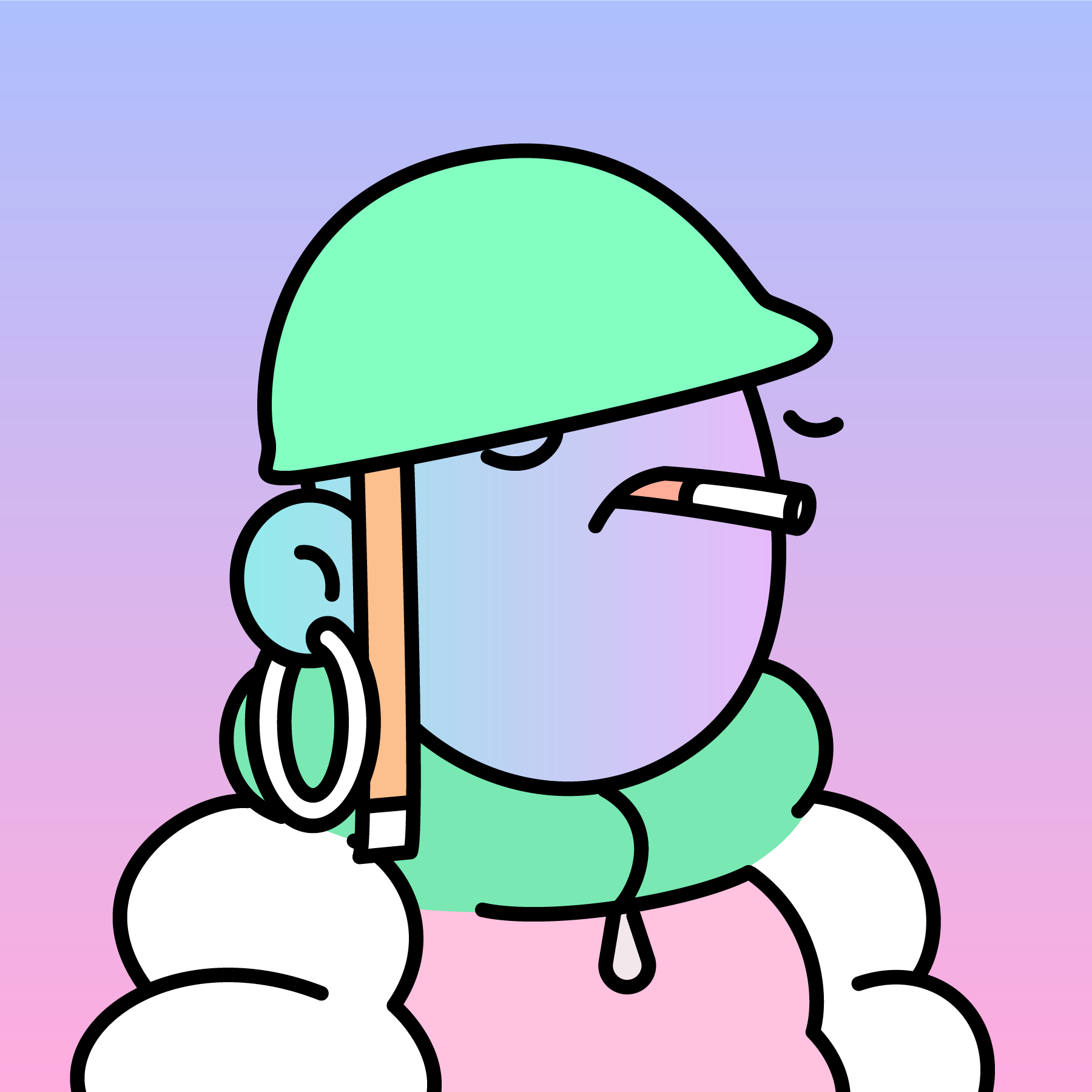 The Doodles Founders - Doodles - Doodle #7036 - NFT # 7036