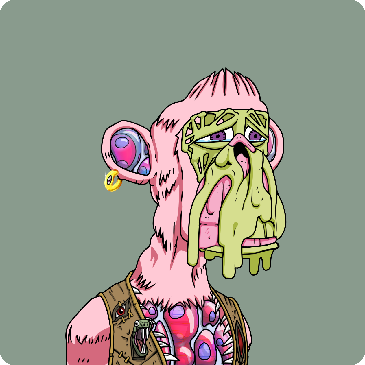 Yuga Labs - Mutant Ape Yacht Club - NFT # 3410