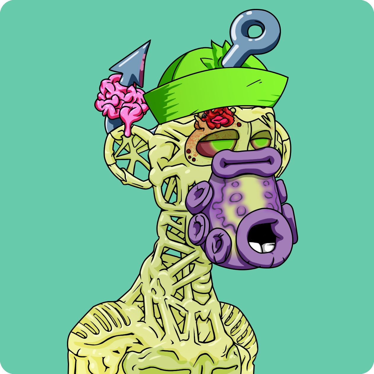 Yuga Labs - Mutant Ape Yacht Club - NFT # 15924