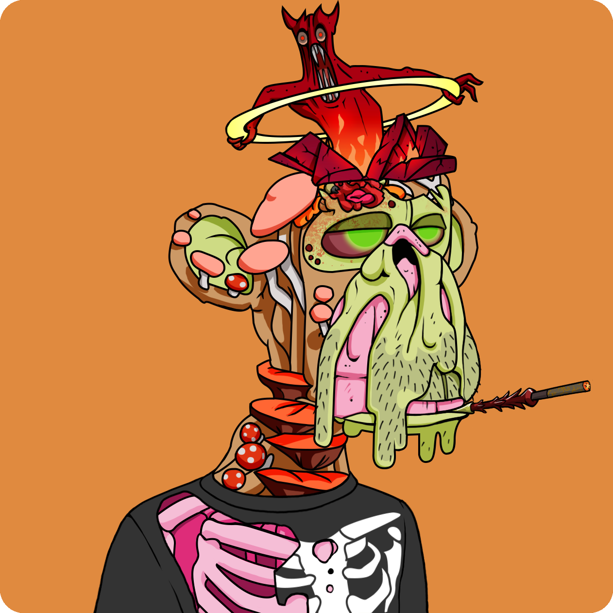 Yuga Labs - Mutant Ape Yacht Club - NFT # 11160