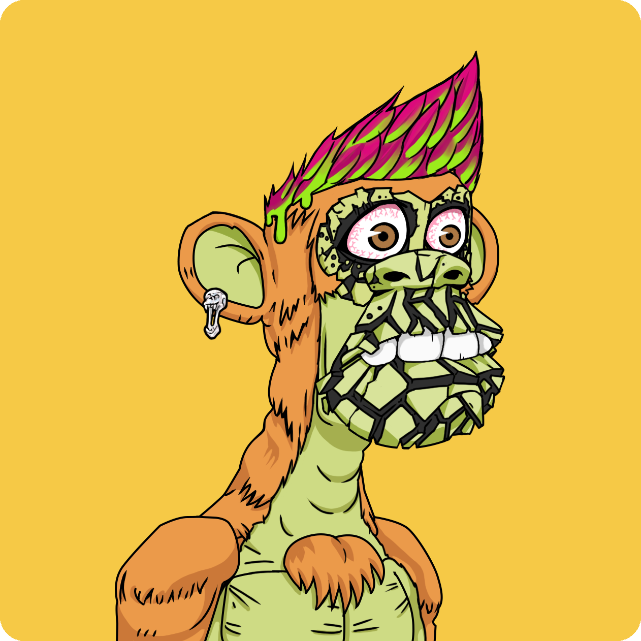 Yuga Labs - Mutant Ape Yacht Club - NFT # 21882