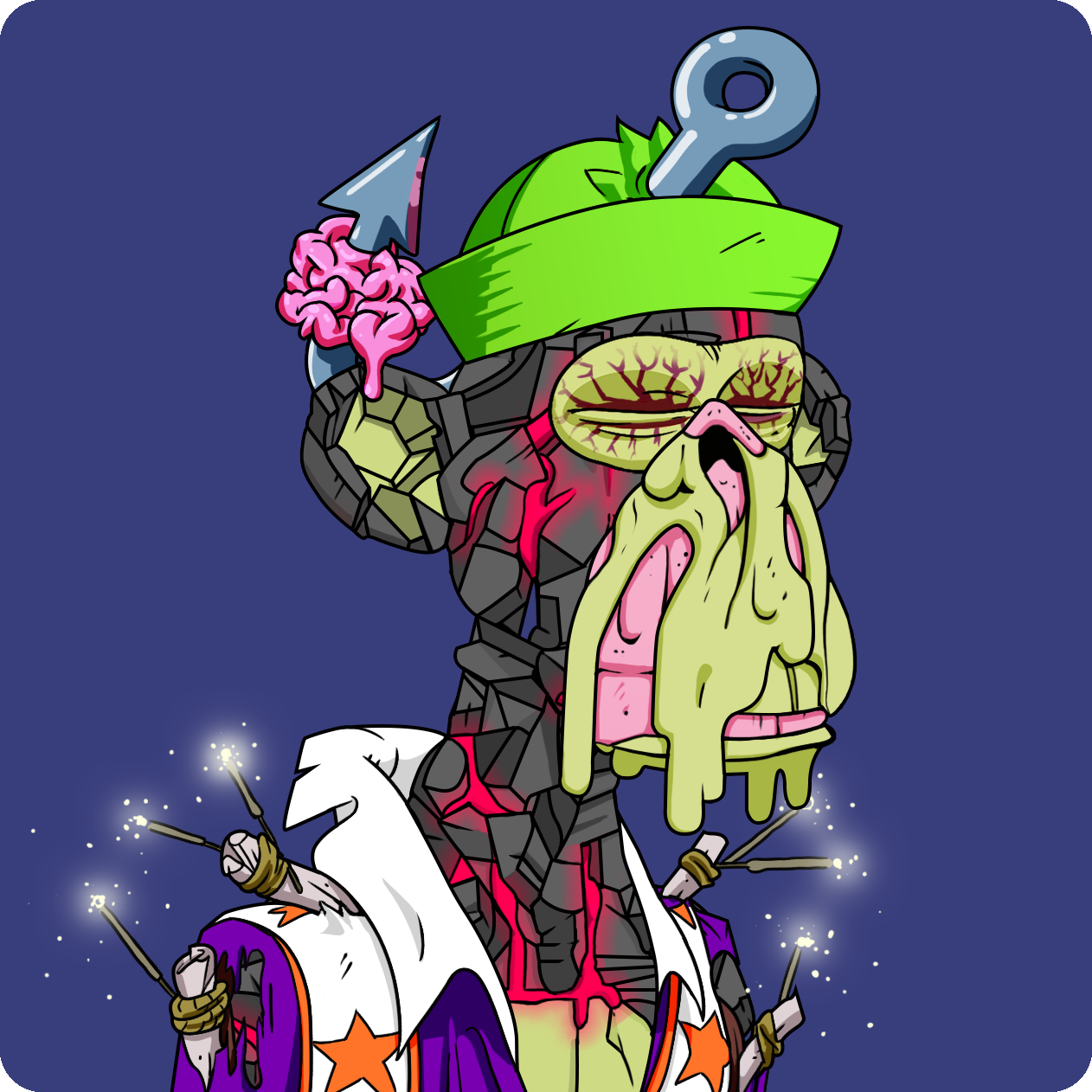 Yuga Labs - Mutant Ape Yacht Club - NFT # 3869