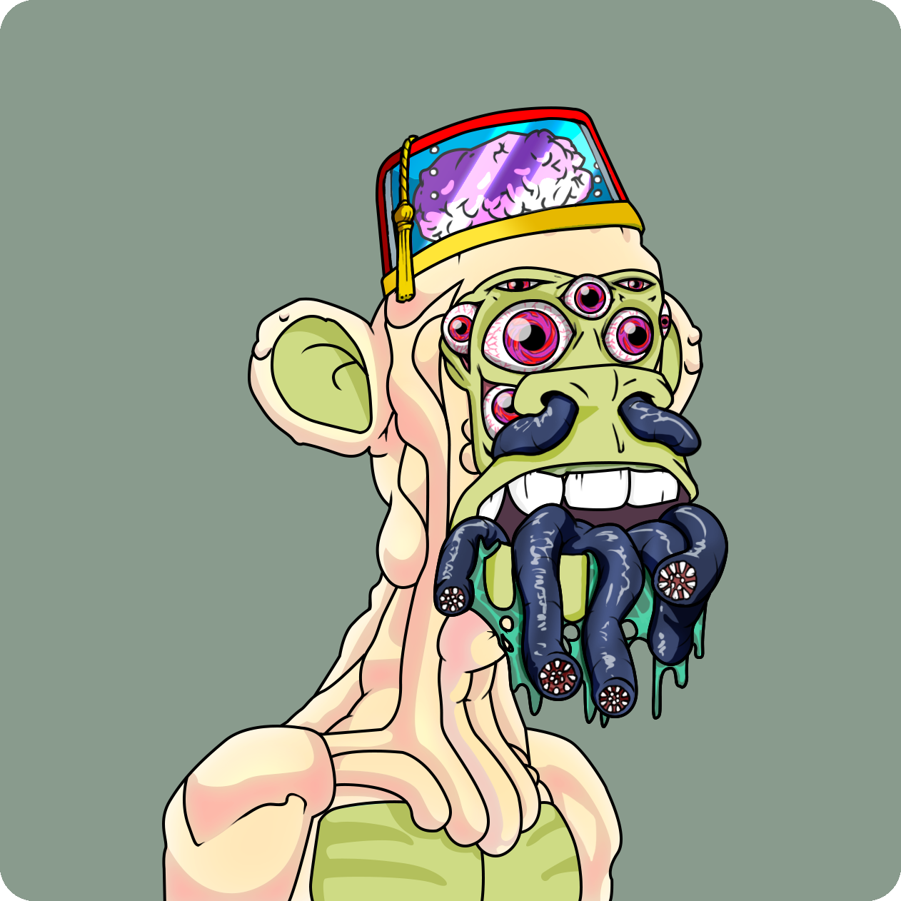 Yuga Labs - Mutant Ape Yacht Club - NFT # 4332