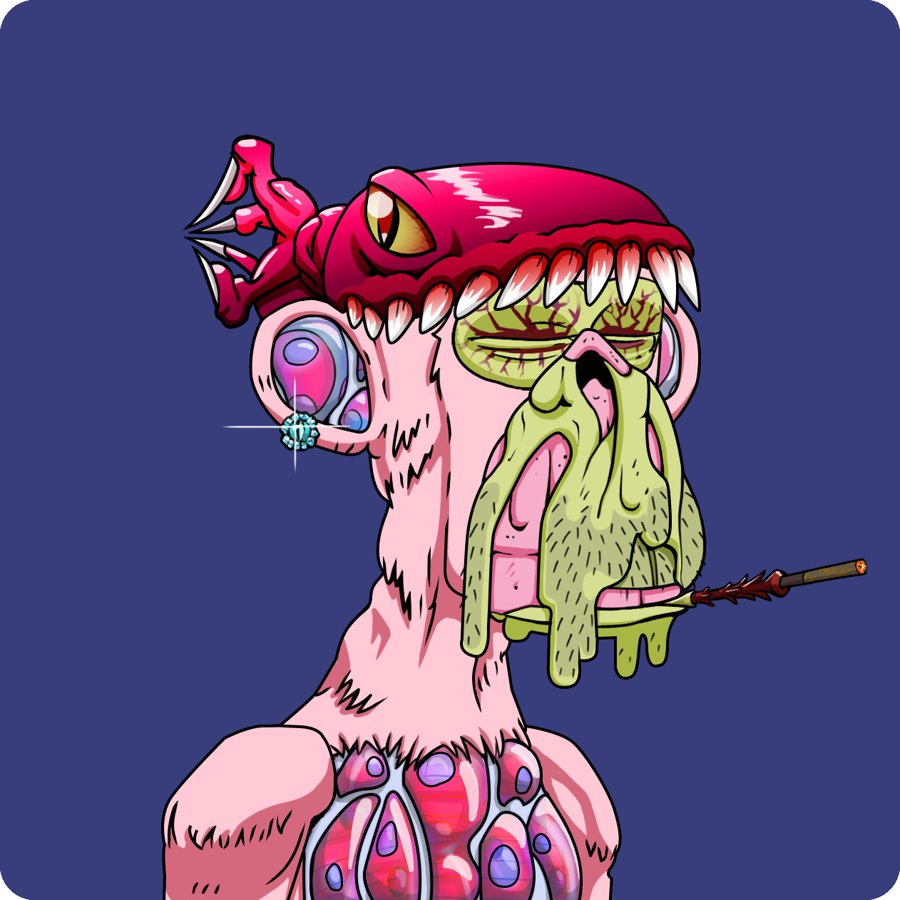 Yuga Labs - Mutant Ape Yacht Club - NFT # 4916