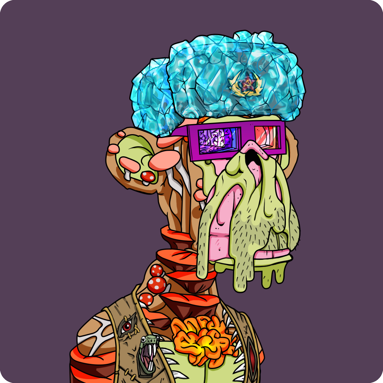 Yuga Labs - Mutant Ape Yacht Club - NFT # 6052