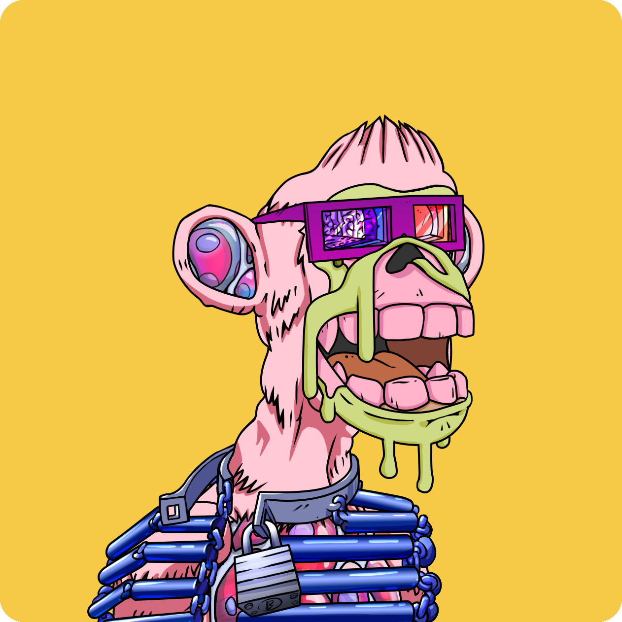 Yuga Labs - Mutant Ape Yacht Club - NFT # 666